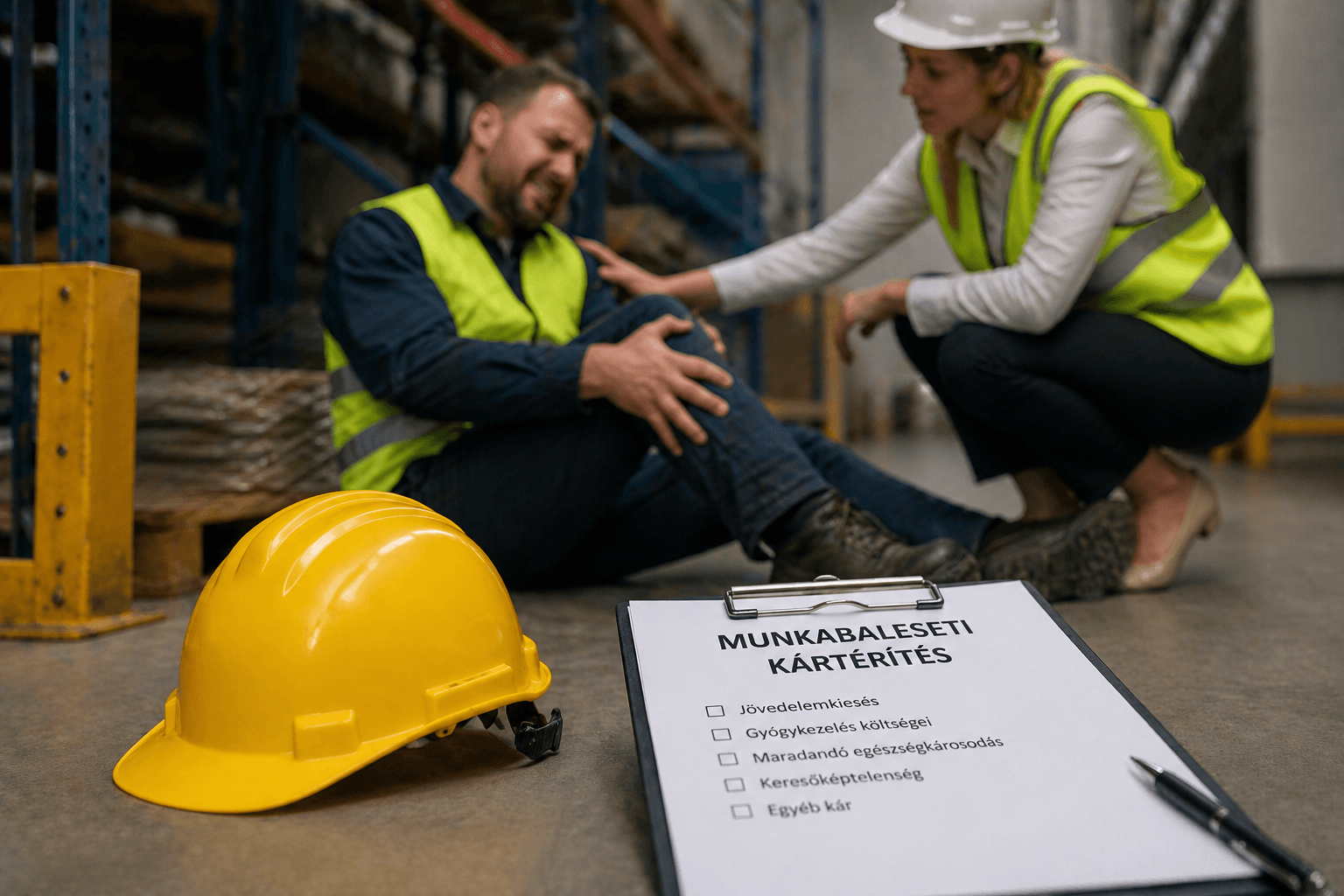 Munkabaleset: milyen kártérítés járhat Önnek?
